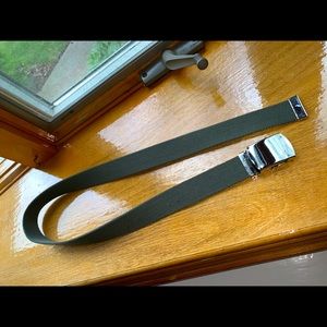 Olive Buckle Belt